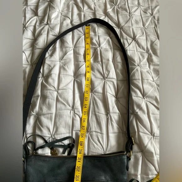 Lucky Brand saddle leather crossbody bag - Picture 9 of 12